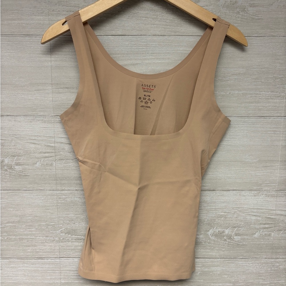 Assets By Spanx Nude Tank Shapewear Top